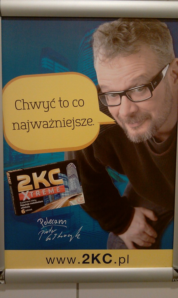 Piotr Bałtroczyk w ray-banach