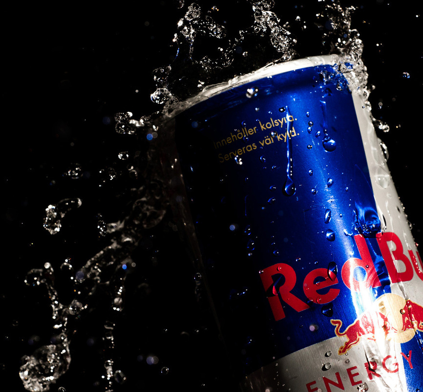 red bull can