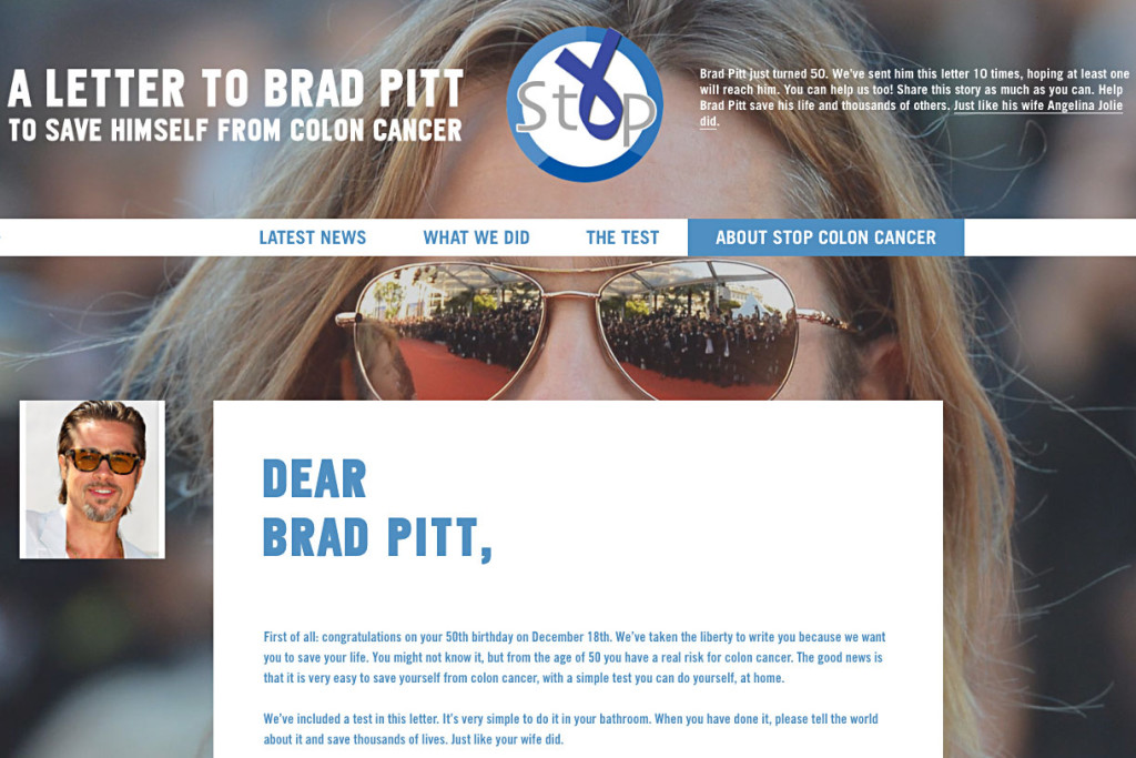 Dear Brad Pitt