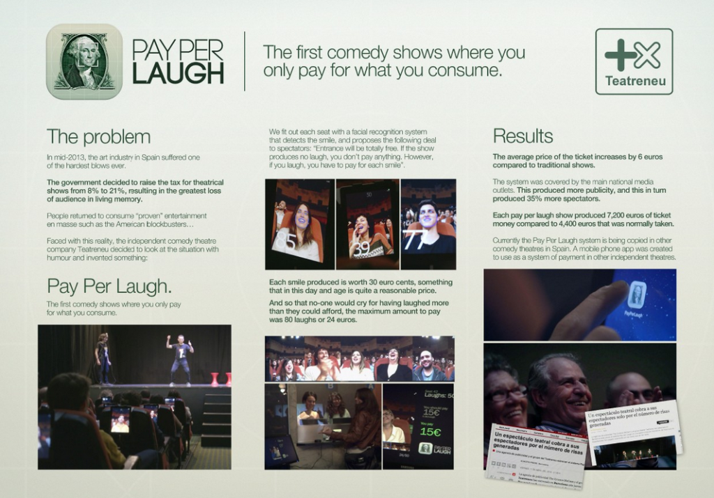 pay per laugh