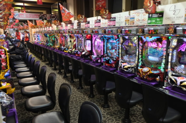 Pachinko games in Japan, Tokyo, Kyoto, Osaka