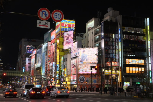 Akihabara Electric City in Tokyo Streets Billboards Leds