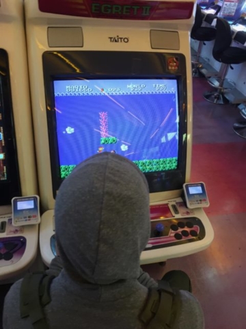 Arcade games in Taito Games Tokyo