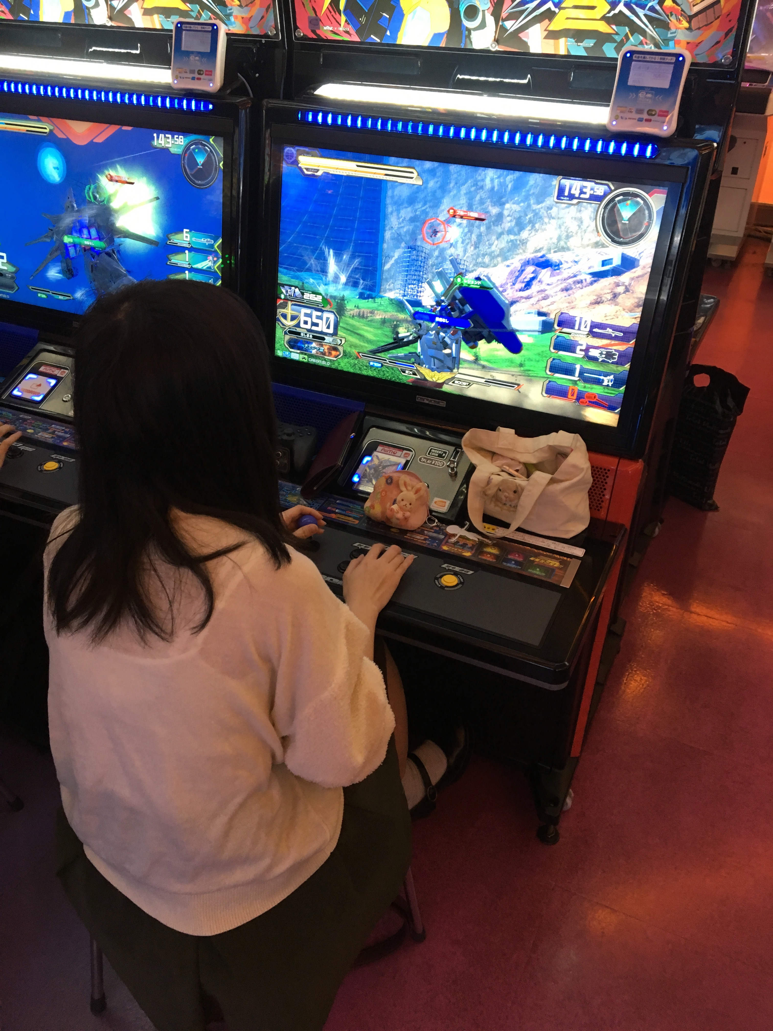 Arcade games in Taito Games Tokyo